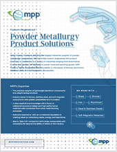 Powder Metallurgy Product Solutions Brochure (PDF)